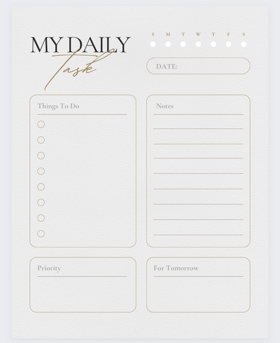 Daliy Journal